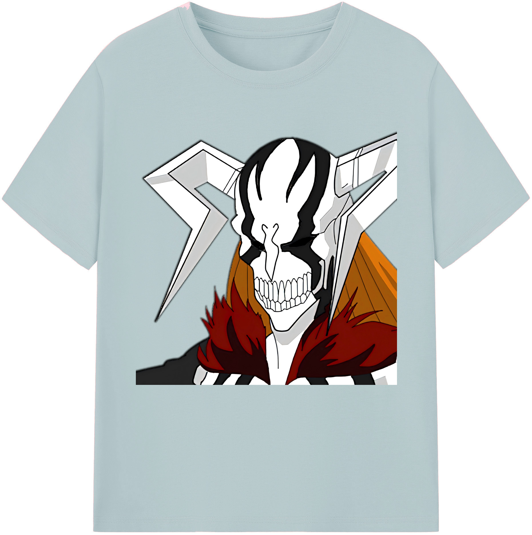 （画像用） ブリーチ 黒崎一護（くろさき いちご）BLEACH Kurosaki Ichigo 綿100％半袖Tシャツ（フロントプリント）